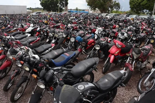 Leilão Detran-AM terá motocicletas — Foto: Divulgação