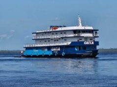 Agência-Barco da Caixa vai atender oito cidades do Amazonas em maio; confira o cronograma