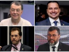 Quaest para o Senado no AM: Eduardo Braga, 25%; Capitão Alberto Neto, 16%; Plínio Valério, 13%; Wilson Lima, 12%
