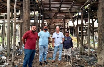 Prefeitura de Tefé inicia construção da nova ponte em bairro importante do município