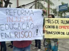 Professores da rede municipal de Manaus entram em greve contra projeto de reforma da Previdência