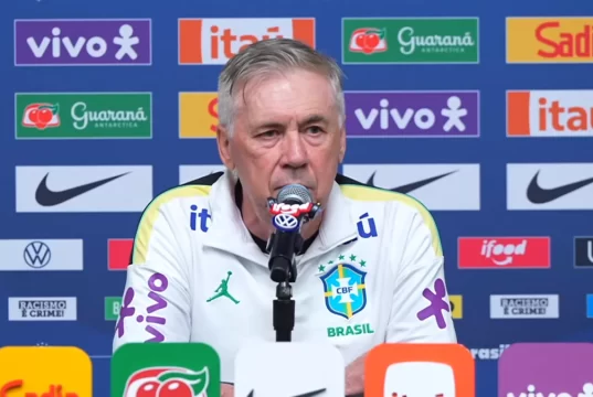 Ancelotti sobre titular na seleção: “Vão apoiar Neymar ou Endrick?”
