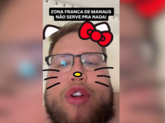 Influenciador critica Zona Franca de Manaus e gera revolta nas redes após fala sobre empregos no Amazonas