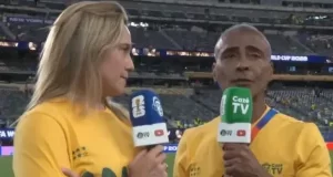 Romário manda recado para Fernanda Gentil após polêmica na Copa