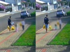 Pai chuta o rosto da filha de 3 anos após choro no Paraná