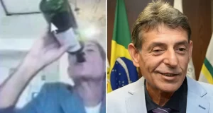 Juiz de MG bebe vinho e acende cigarro com maçarico em audiência