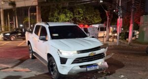 Servidor da SSP é afastado após bater caminhonete descaracterizada em motociclista que morreu em Manaus