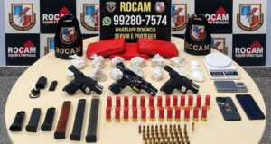 Dois homens são presos suspeitos de envolvimento em ataque a capitão da PM em Manaus